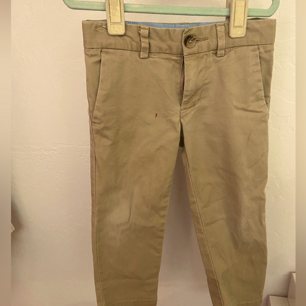Ralph Lauren Straight Fit Flex Abrasion Twill Pant